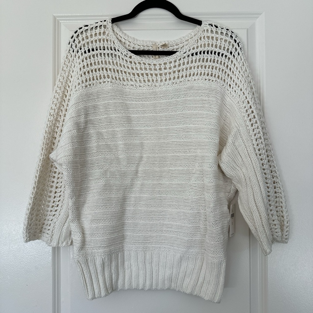 Anthropologie X Moth Chatwin Cable Knit Sweater (Brand new, never worn, tags on)